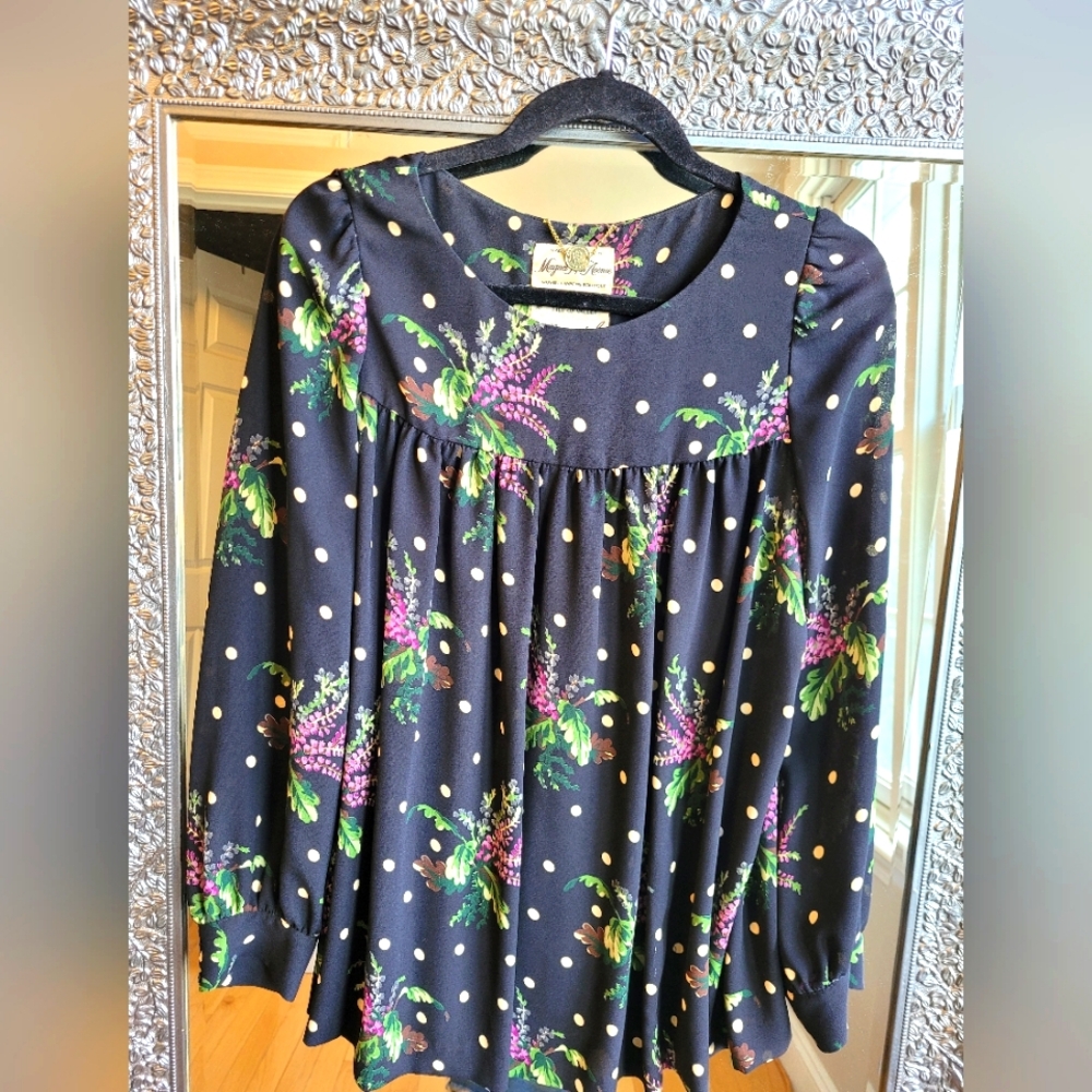 Muviel Giapone Vintage‎ Fifth Avenue Exclusive. Lily Of The Valley Shirt.